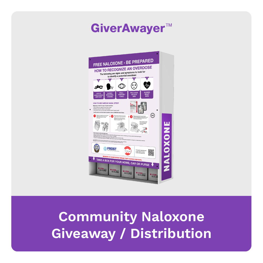 Community Naloxone Giveaway / Distribution