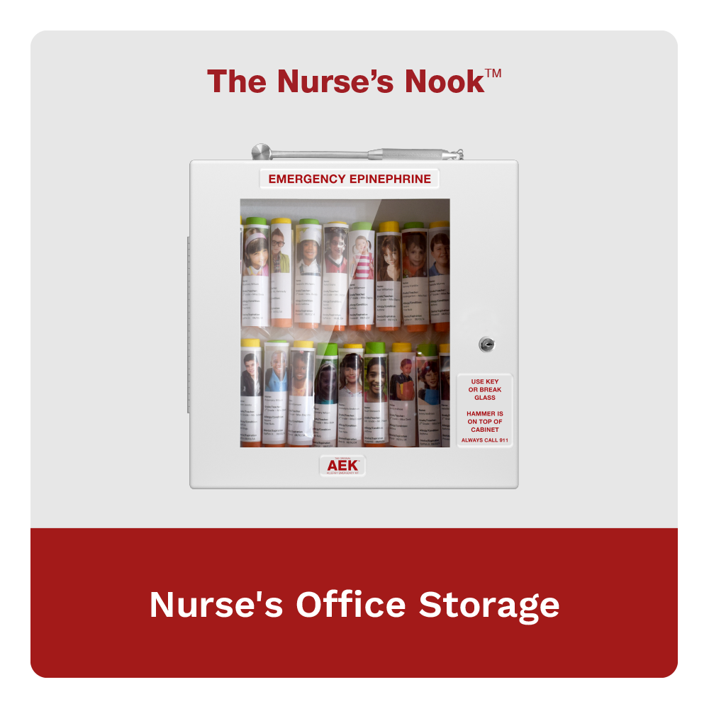 Nurse's office storage