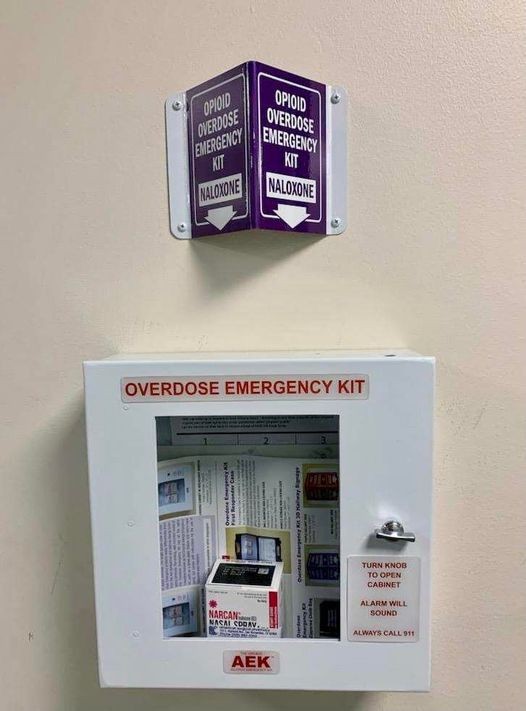 narcan cabinet