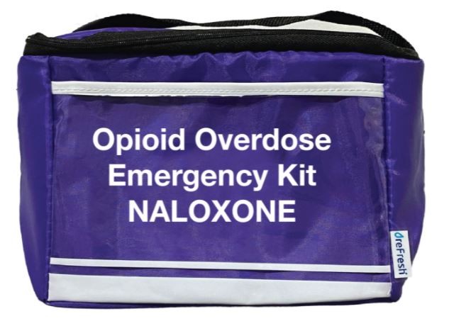 Opioid Overdose Emergency Kit Naloxone Insulated Case (6 Pk)