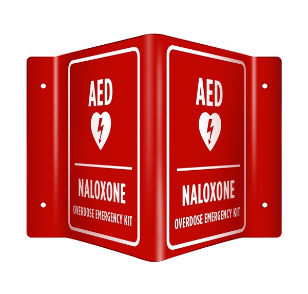 AED / Naloxone Sign