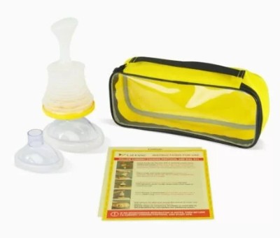 LifeVac Choking First Aid Device Kit (With Transparent Yellow Case)