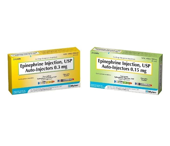 Mylan Generic Epinephrine Auto-Injectors
