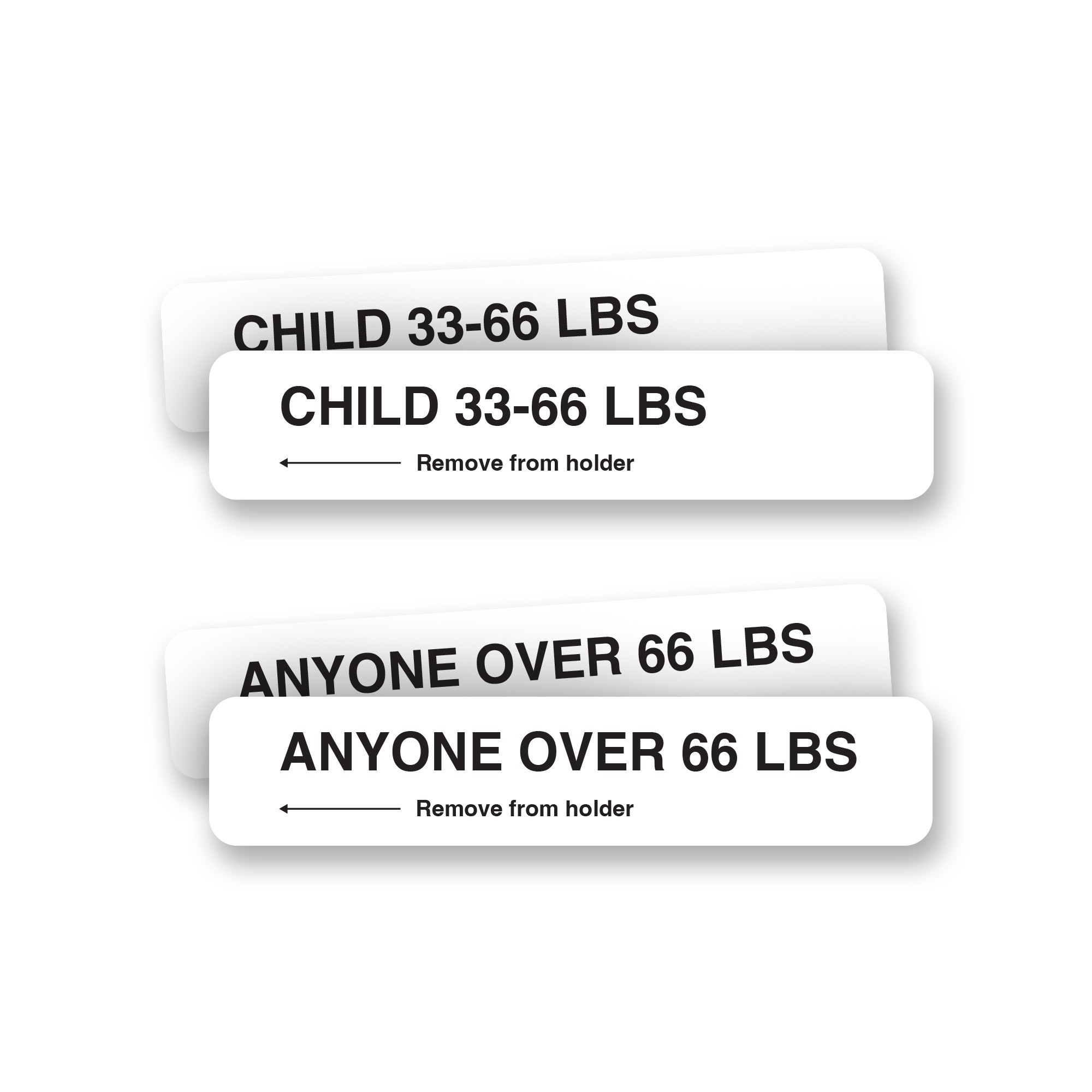 Epinephrine Weight Guidance Labels