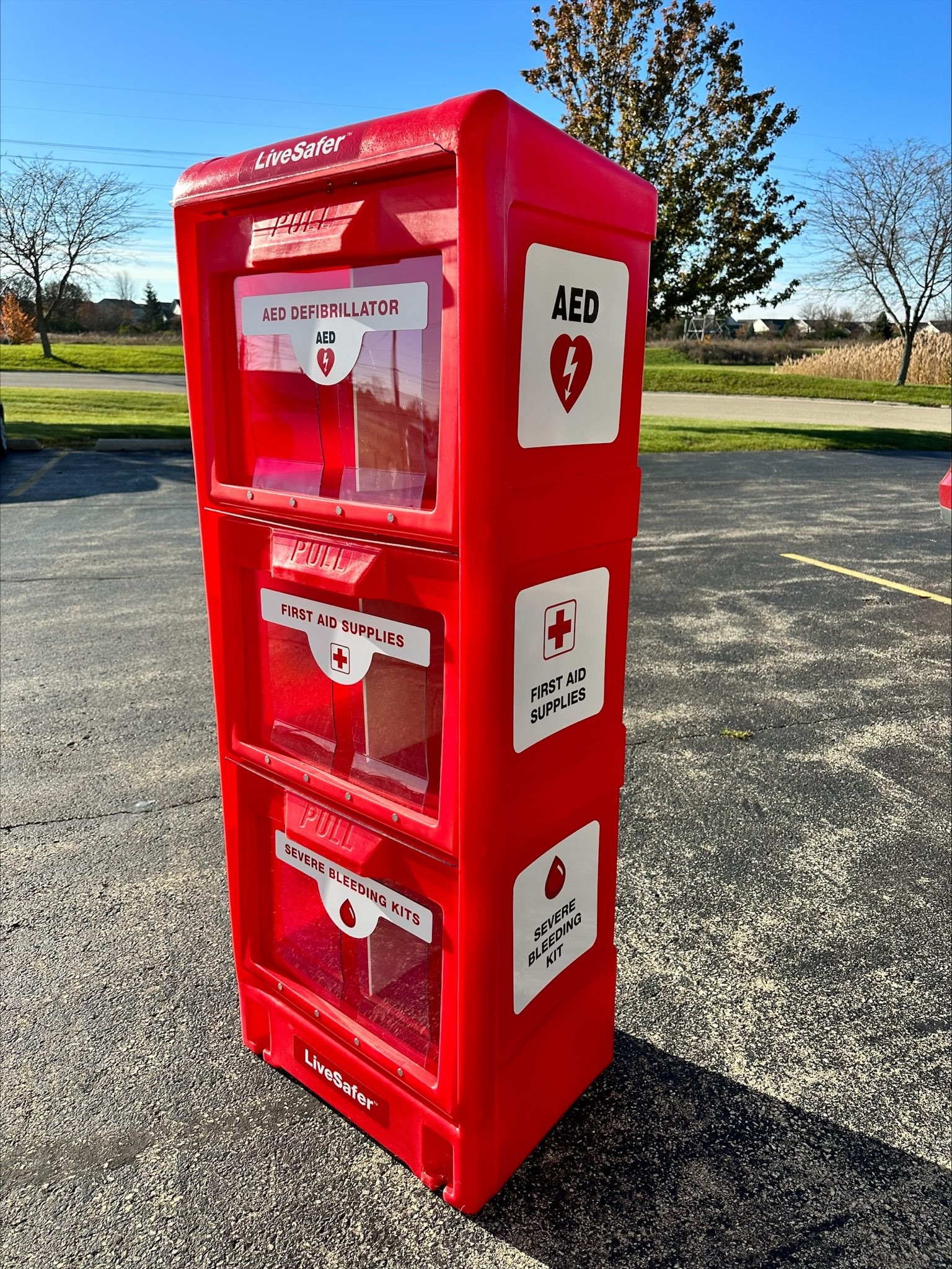 LiveSafer Outdoor AED Cabinet
