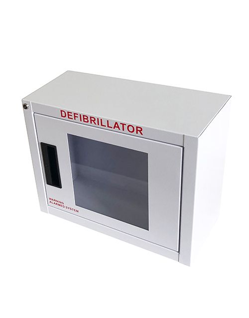 AED Wall Cabinet with Alarm -Small (Square)
